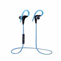 1 x Case Safety Wireless Bluetooth Stereo Headphone Earphone for iPhone LG Samsung, Case Included, Blue