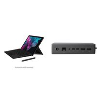 Microsoft Surface Pro 6 (Intel Core i7, 16GB RAM, 512 GB) - Newest Version, Black & Surface Dock (PD9-00003)