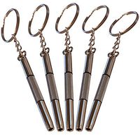 5-Pack Eyeglass Screwdriver Multi-Tool Repair Kit - for Sunglasses, Reading, and General Eyewear Frames