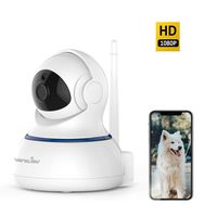 Wansview Wireless 1080P Security Camera, WiFi Home Surveillance IP Camera for Baby/Elder/Pet/Nanny Monitor, Pan/Tilt, Two-Way Audio & Night Vision SD Card Slot Q3-S