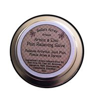 All Natural, Handmade Arnica and Emu Pain Relieving Salve - 4 oz