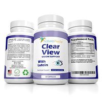 Clear View Vision Supplements - Eye Vitamins with Lutein & Zeaxanthin Plus Zeaxanthin with Lutein 10 mg for Your Eyes Relief with This Lutine Complex Supplement Formula for Macular Health for Adults