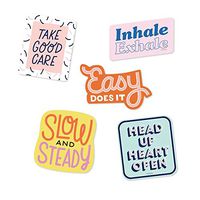 Free Period Press Self-Care Vinyl Laptop and Water Bottle Decal Sticker Pack (5 Pack)