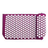 Ting room Massage Mat Acupressure Mat 67cm42cm Yoga Lotus Spike Acupuncture Mat Relieve Back Body Pain Spike Acupuncture Yoga Mat,Purple