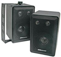 Three-Way Indoor / Outdoor Speaker Pair - 20W RMS