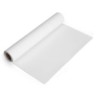 White Heat Transfer Vinyl Roll 12''x5' Iron-On Vinyl White HTV Vinyl for T-Shirt Silhouette Cameo Cricut Machines Craft Cutters 12 Inches by 5 Feet