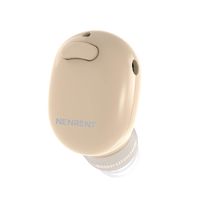 NENRENT S570 Bluetooth Earbud,Smallest Mini Invisible V4.1 Wireless Bluetooth Earpiece Headset Headphone Earphone with Mic Hands-Free Calls for iPhone iPad Samsung Galaxy LG HTC Smartphones 1pcs(Nude)