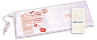 Secure Wireless Caregiver Alert System - Bed Sensor Pad with Wireless Transmitter & Nurse Call Button