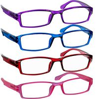 Reading Glasses 3.00 Purple Blue Red Pink F501