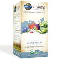 Garden of Life Multivitamin for Men - mykind Organic Men's Whole Food Vitamin Supplement, Vegan, 60 Tablets