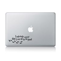 Harry Potter I Solemnly Swear That I Am Up To No Good Apple Macbook Vinyl Sticker Decal