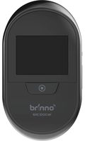 Brinno Duo Front Door Peephole Camera SHC1000W - Smart Home Security System with Mobile and Live Feed - Dual Image Storage with Data Privacy - No Fees, Quick, Easy Installation, Theft-Proof Design