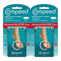 Compeed Advanced Blister Care Cushions 6 Count Small Pads (2 Pack)