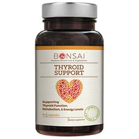 Thyroid Enhance - Premium Thyroid Support Complex with L-Tyrosine & Iodine for Thyroid Health, Metabolism, Hormone Levels (60 Capsules) - Bonsai Naturals