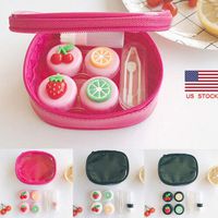 Best Design Contact Lens Case Storage Soaking Mini Travel Eye Care L R Marked Choose Colour, Eye Contact Cases - Contacts Lens Case, Red Contact Lens, Cute Contact Case, Contact Lens Care