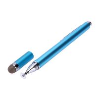 WinnerEco 2 in 1 Capacitive Pen Touch Screen Drawing Pen Stylus for iPhone iPad Table (Light Blue)