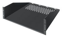 Black Box Rackmount Vented Fixed Shelf - 60-lb. Capacity