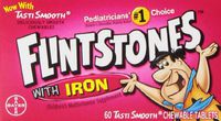 Flintstones Children's Multivitamin Plus Iron Chewable Tablets, 60 Count