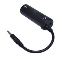 Guitar Interface Adapter Cable Converter for Most Android Cell Phones with 3.5mm Headphone Jack, Record/Tuning/Audio Processing (GM35-02)
