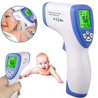MERICP Contactless Infrared Thermometer, LCD Backlit Digital Infrared Thermometer Forehead Thermometer Measuring Tool for Children and Adults