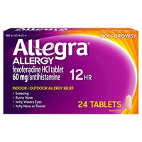 Allegra 12 Hour Caplets, 24 ct