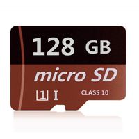 AERGUAE 128GB Micro Card SDXC Class 10 Memory Card with Adapter High Speed Memory Card TF Card
