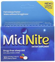 MidNite Natural Sleep Supplement, 30-Count Box (Pack of 2)