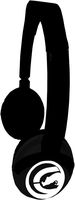 Marc Ecko Unltd EKU-PLS-BK Pulse Over-the-Ear Headphones (Black)