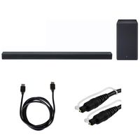LG SK8Y 2.1-Channel Hi-Res Audio Soundbar with Dolby Atmos + 6ft Optical Toslink 5.0mm OD Audio Cable + 6ft HDMI Cable + 1 Year Extended Warranty
