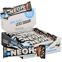 NEOH Coconut Low Carb Protein & Candy Bar - Low Sugar Keto Snack (1g), 90 cals, 7g Protein - (12-Pack)
