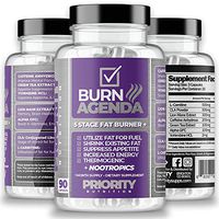 Priority Nutrition Burn Agenda - Weight Loss, Premium Nootropic, Super Clean Energy - No Jitters
