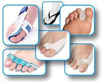 Utrax Hallux Valgus Orthotics Set Bunion Toe Separator Big Toe Night Splint Straightener Protector Foot Pain Relief