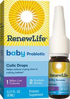 Renew Life Baby Probiotic - Baby Probiotic Colic Drops - Gluten Free Probiotic Supplement - 1 Billion CFU - 27 Fl. Oz.