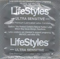 LifeStyles Ultra Sensitive Condoms, 3 Boxes (50 Condoms)