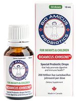 BIOAMICUS JOHNSONII Probiotic Drops 10ml with NEW EASY FLOW DROPPER