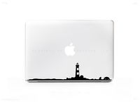 Lighthouse Long 2 Sticker Eating Sticker Decal for MacBook Pro, PC, Laptop, Window, Car, or Wall