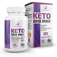 Keto BHB Max Diet Pill Supplement - BHB Salts - Caffeine Free- Effective Appetite Suppressant - Good for Keto Newbie Thru to Maintaining Healthy Weight Loss