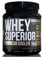 Grass Fed Whey Protein Powder. 20 Grams of Whey Superior Protein per Serving, Delicious Flavors, Made in The USA. Mixes Instantly. No Clumps. Free Sample with Order (Caribbean Cooler)