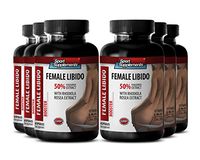 Herb Power Supplement for Women Sex Drive- Female Libido Booster with Rhodiola Rosea Extract (6 Bottles 360 Capsules)