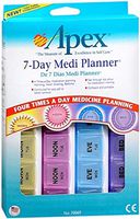 Apex 7-Day Medi Planner 1 Each (Pack of 3)