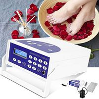 Simlug Ionic Foot Bath Detox Machine System, Multi-Function Negative Ion Hydrogen Molecule Footbath Spa Detox Health Care Machine(110V)