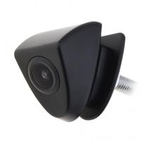 Vehicle-Specific car Front View Logo Embedded Camera Parking System with Waterproof IP67 Wide Degree (Middle),Black for Toyota Prado Highlander Land Cruis Rav4 Camry Toyota Alphard Vizi REIZ