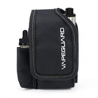Vape Bag - Vapeguard Case Travel Holder Vapor Carrying Pouch. Vaping Organizer Carry with Belt Clip, Carabiner or Lanyard, for Box Mods, Battery, Charger, e-Juice, Tank, Kit, Supplies