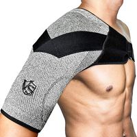 Vital Salveo-Shoulder Compression Brace with Support,Stability,Breathable and Light for Shoulder Pain and Prevent Injuries,Dislocated AC Joint,Frozen Pain,Rotator Cuff,Tendinitis,Labrum Tear-L(1PC)