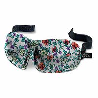 Bucky 40 Blinks Ultralight & Comfortable Contoured, No Pressure Eye Mask for Travel & Sleep, Perfect with Eyelash Extensions - Ditsy Floral