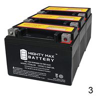 Mighty Max Battery YTX4L-BS SLA Battery Replacement for GS GTX4L-BS, GTX4L - 3 Pack Brand Product