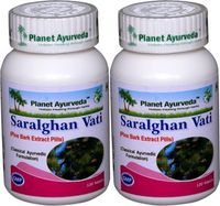 Saralghan Vati - Ayurvedic Remedy for renal ailments - 2 Bottles (Each 120 Tablets, 500mg) - Planet Ayurveda (in USA)