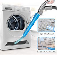 Haphome Dryer Vent Cleaner Kit, Dryer Snake lint Remover Quickly Removes Lint,Dryer lint Removal Kit Over 3.5-Feet Long，Attachment for Dryer lint Cleaner (1 Pack)
