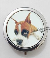 BlackKey Animal Dog 3-Compartment Decorative Pocket Gift Box Case Organizer for Pill, Color 1-127