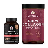 Ancient Probiotics Skin + Multi Collagen Protein Pure Bundle